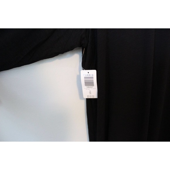 NWT Torrid Super Soft Slub Duster Open Front Long Cardigan Plus Size 4 4X H14716 - Picture 10 of 12